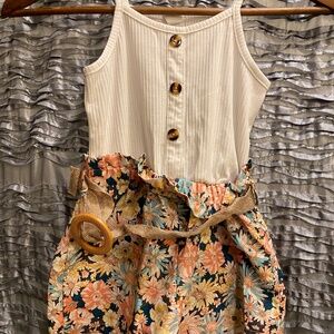 Cute fall outfit one piece girls size 5/6